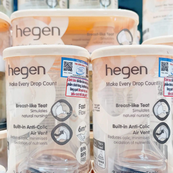 Hướng dẫn sử dụng núm ti Hegen đúng cách