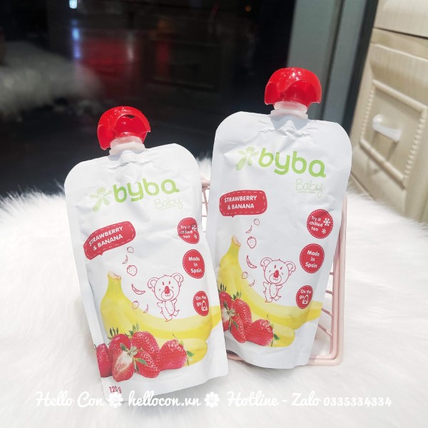 Hoa quả nghiền Byba