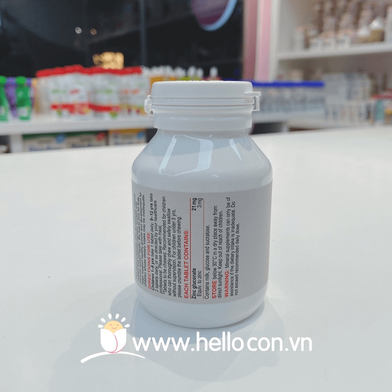 Cách sử dụng kẽm Zinc Bio Island của Úc