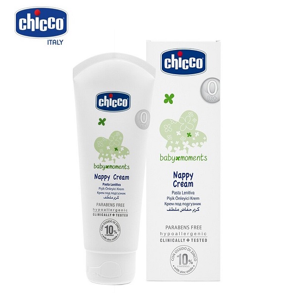 Kem trị hăm Chicco với chiết xuất từ tự nhiên, an toàn cho làn da nhạy cảm.