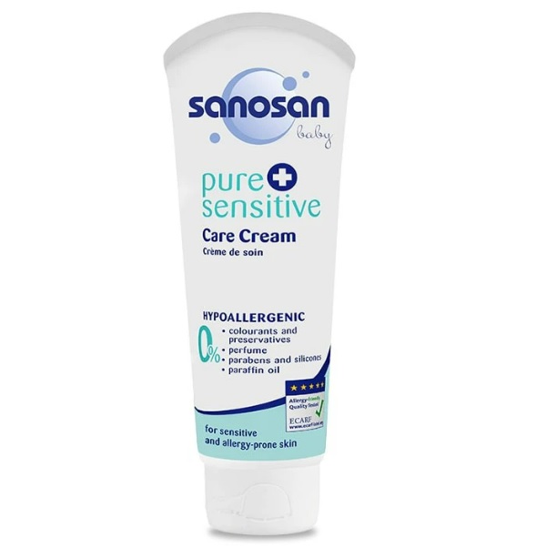 Kem dưỡng ẩm Sanosan cho da nhạy cảm 100ml cho trẻ từ 0 tháng