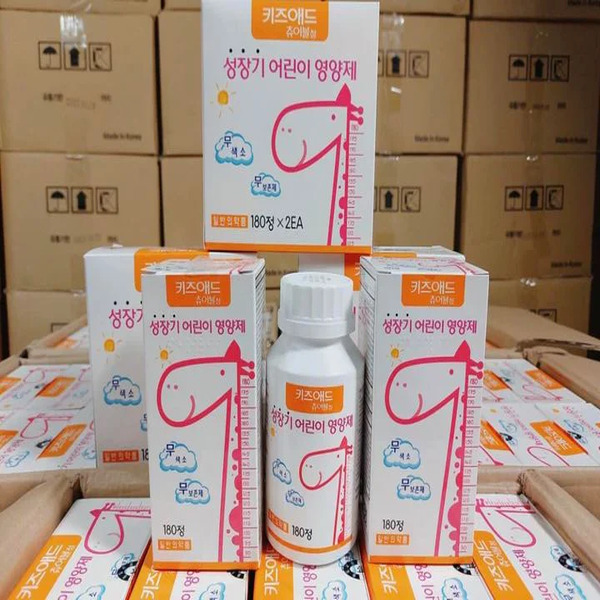 Kẹo Canxi Hươu Cao Cổ Hàn Quốc Hỗ Trợ Tăng Chiều Cao cho trẻ từ 3 tuổi