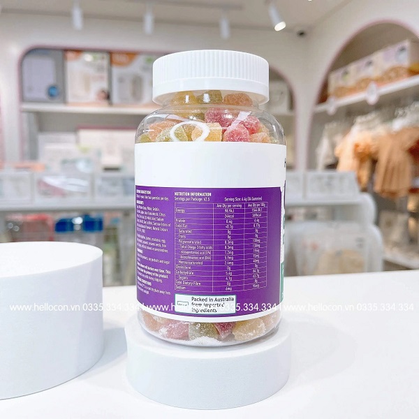 Gummy Omega 3 kẹo dẻo bổ sung dưỡng chất Omega-3 cho bé
