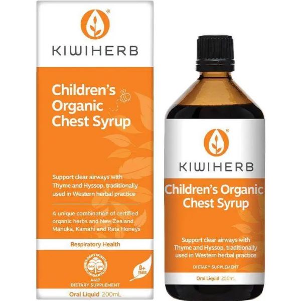 KiwiHerb Children's Organic Chest Syrup