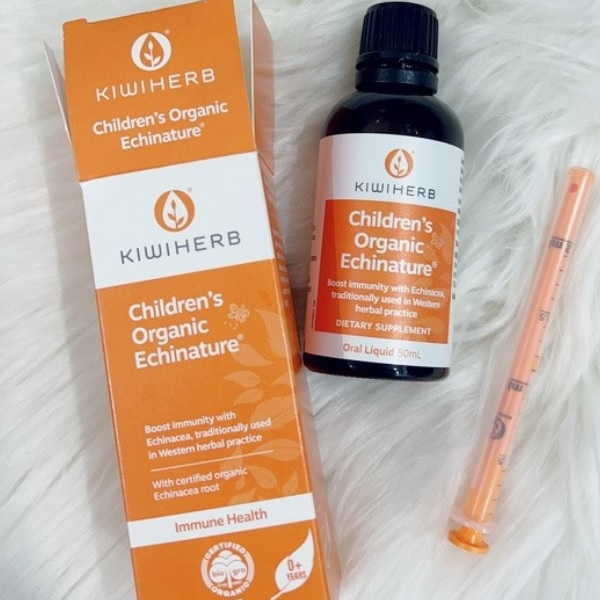 KiwiHerb tăng đề kháng hữu cơ Children's Organic Echinature cho bé từ sơ sinh