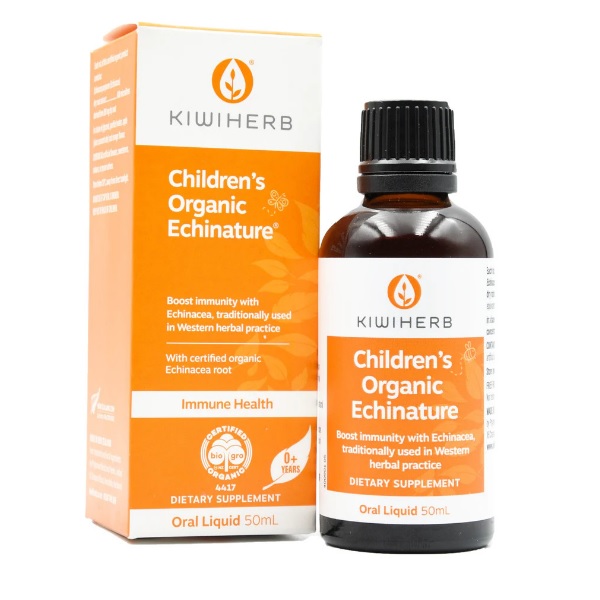 KiwiHerb tăng đề kháng hữu cơ Children's Organic Echinature cho bé từ sơ sinh