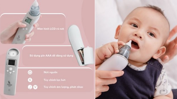 Máy hút mũi Moaz Bébé MB-010