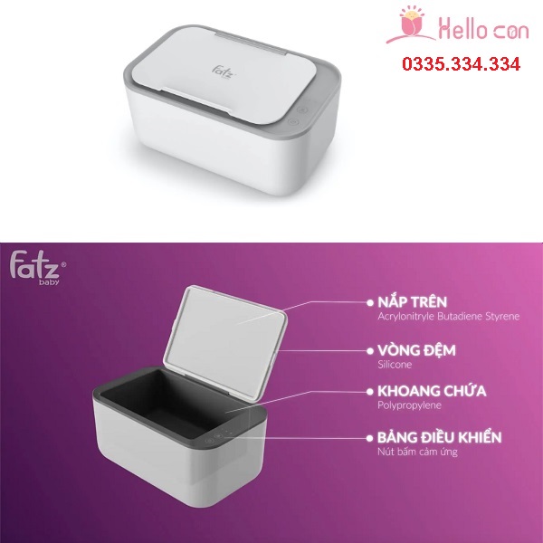 Máy làm ấm khăn ướt Fatz Warm 1 FB7200MX