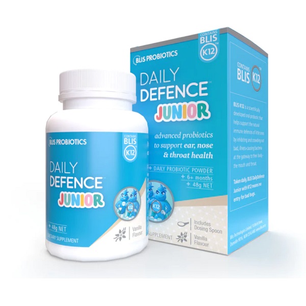 Men Daily Defence - Men vi sinh Blis K12 tăng đề kháng mũi họng 6M+