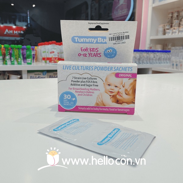 Review men vi sinh Tummy Buddies tốt không?