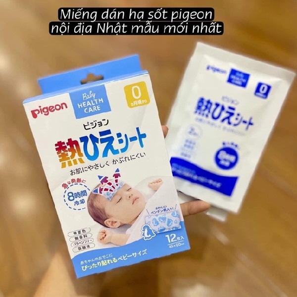 Miếng dán hạ sốt Pigeon trẻ mấy tuổi sử dụng tốt?