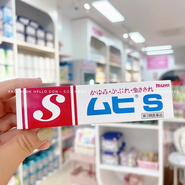 Kem bôi muỗi đốt cho bé Muhi