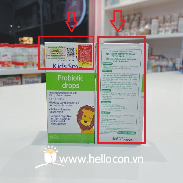 Cách nhận biết Probiotic Nature's Way chính hãng