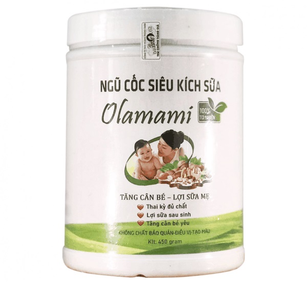 Ngũ cốc lợi sữa Olamami 450g