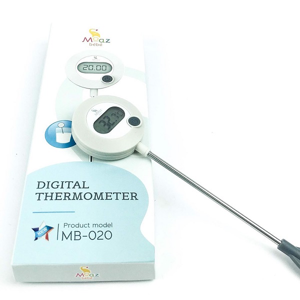 Cách sử dụng nhiệt kế đo sữa Moaz BeBe MB-020