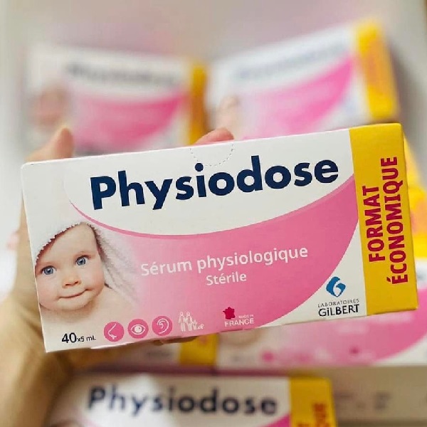 Hướng dẫn sử dụng nước muối sinh lý Physiodose