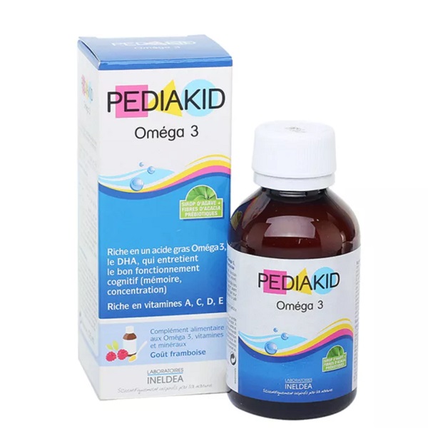 Pediakid Omega 3 và DHA cho trẻ từ 6 tháng tuổi