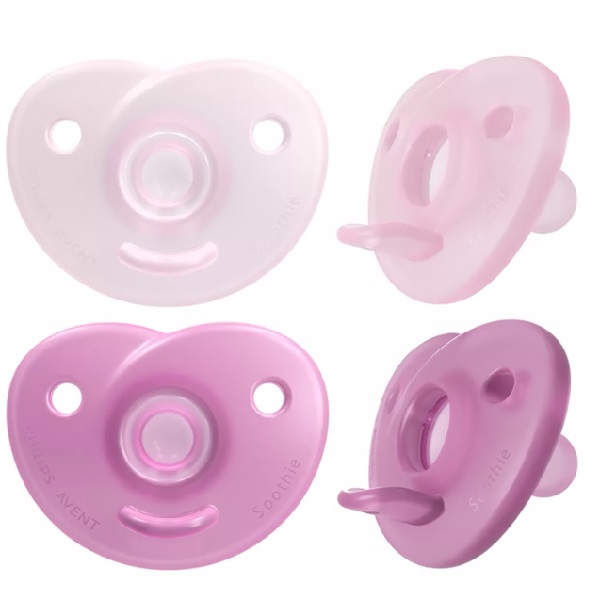 Ti giả Avent Soothie Silicone chuẩn y tế cho bé 0-6M