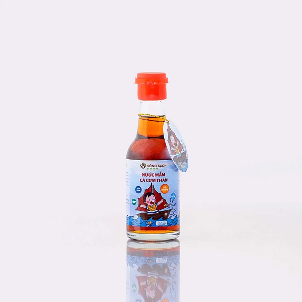 Nước mắm Sống Sạch Food cá cơm than cho bé 8 tháng