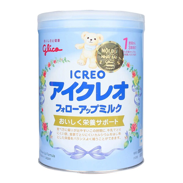 Sữa Glico nội địa Nhật hộp 800g số 1 cho trẻ 1-3 tuổi