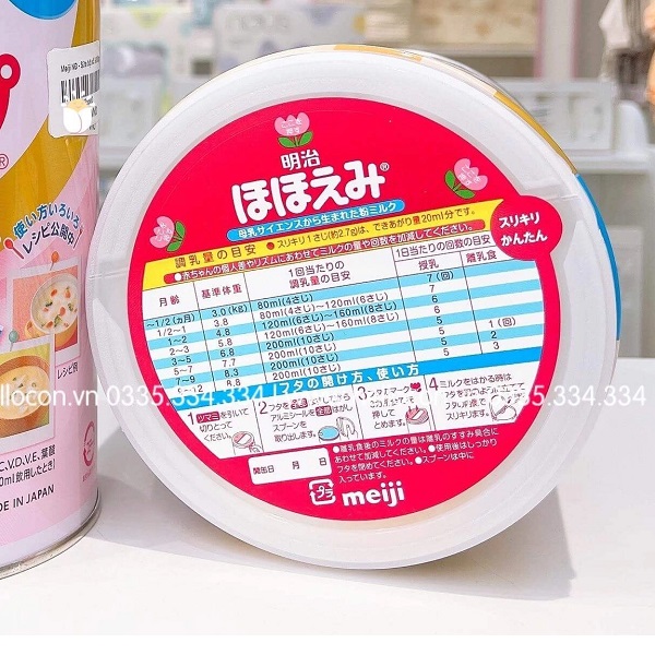 Cách pha sữa Meiji 1-3 dạng bột như thế nào cho đúng?