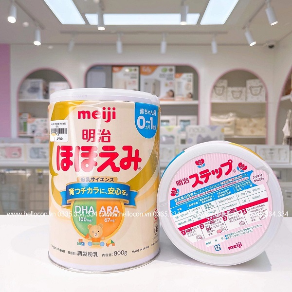 Sữa Meiji nội địa 0-1 có tốt không?