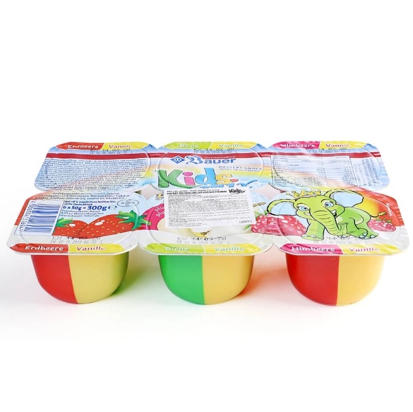 Sữa chua Kidsmix Premium - Sữa chua hoa quả cho bé 6 tháng (vỉ 6)