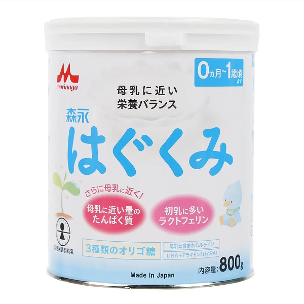 Sữa Morinaga nội địa 800g số 0 cho trẻ từ 0-1 tuổi