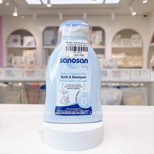 Sữa tắm gội Sanosan