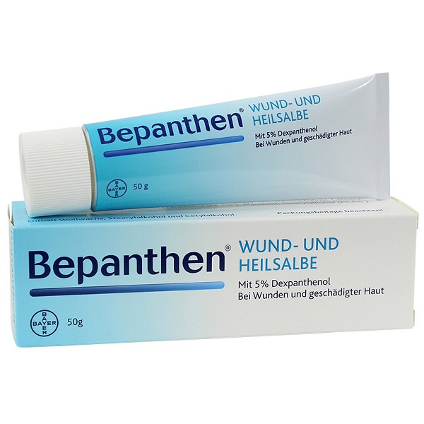 Kem hăm Bepanthen với thành phần lành tính, an toàn cho làn da trẻ nhỏ.