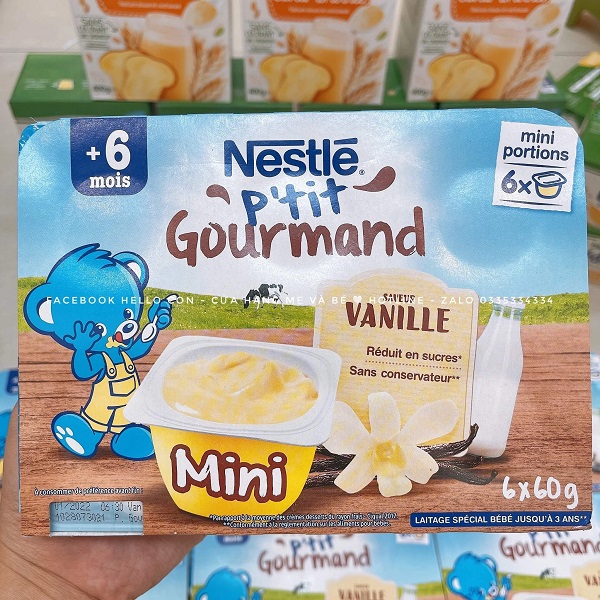 Váng sữa Nestle Pháp vani có ngon và tốt không?