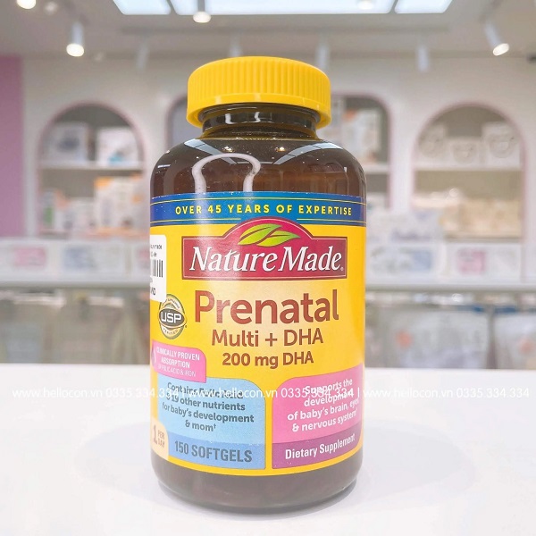 Cách sử dụng Nature Made đúng cách cho bà bầu