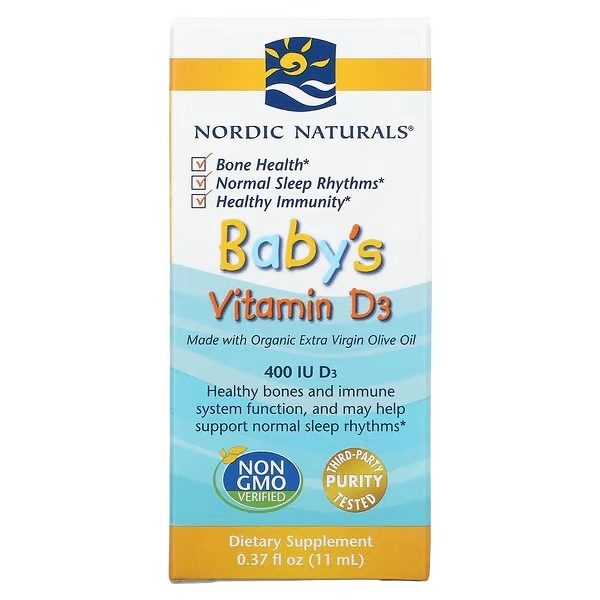 Vitamin D3 Nordic Natural's cho trẻ từ sơ sinh