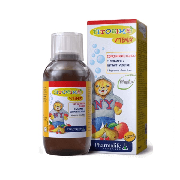Fitobimbi Vitemix - Siro bổ sung vitamin tổng hợp cho bé từ 2 tuổi