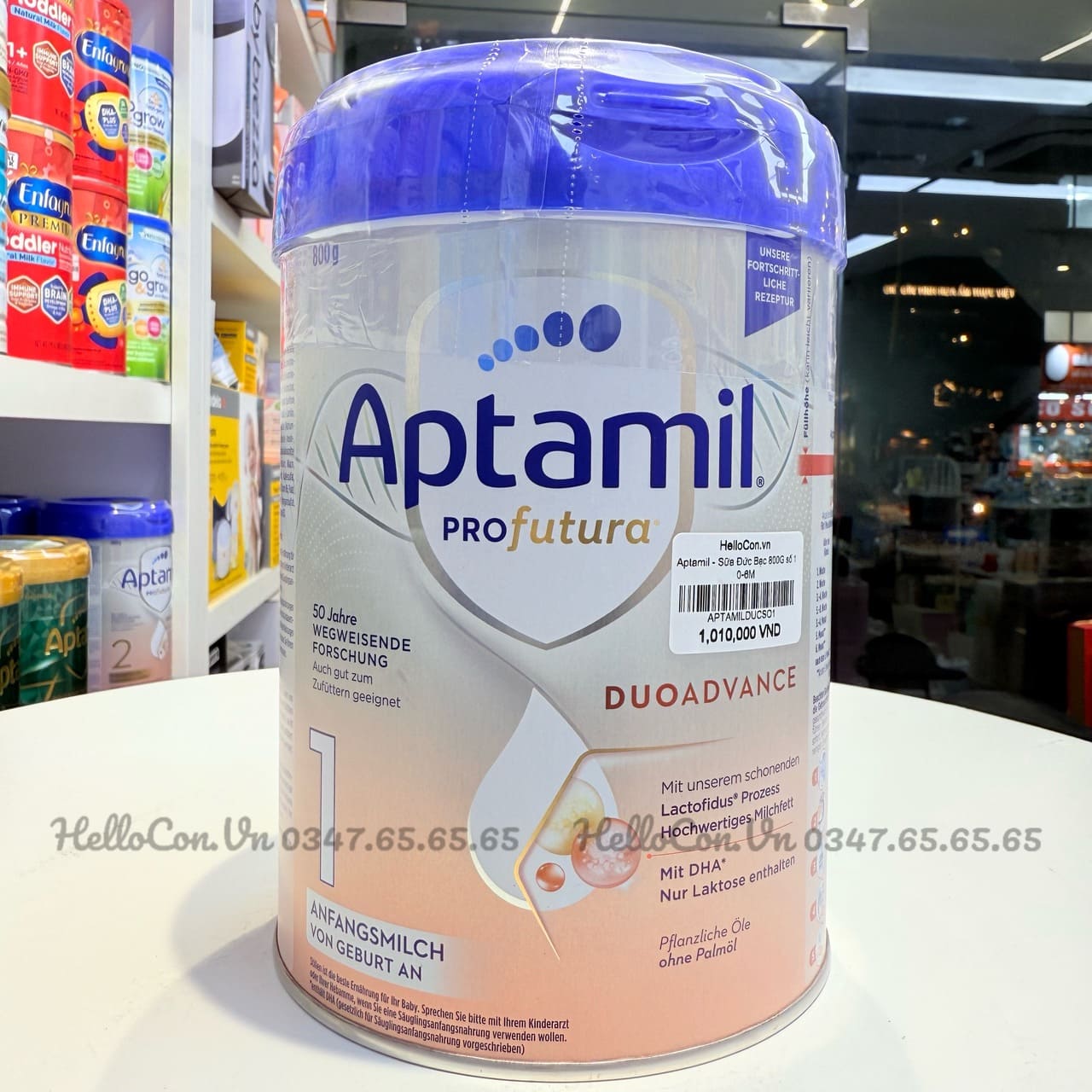 Sữa Aptamil Đức số 1 dành cho trẻ từ 0 - 6 tháng tuổi
