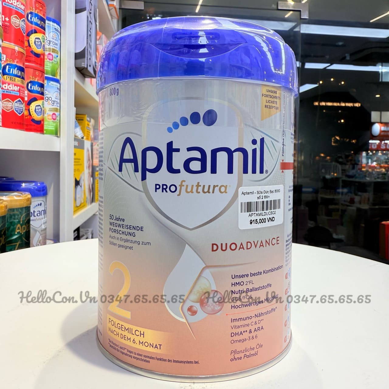 Sữa Aptamil Đức số 2 dành cho trẻ từ 6 - 24 tháng tuổi