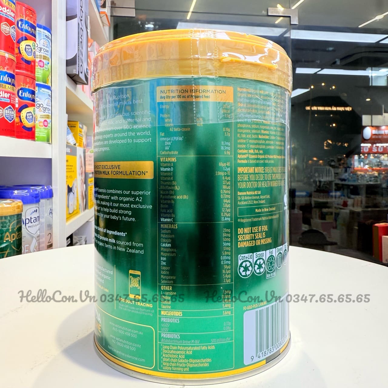 Ảnh thành phần Sữa Aptamil Essensis số 2