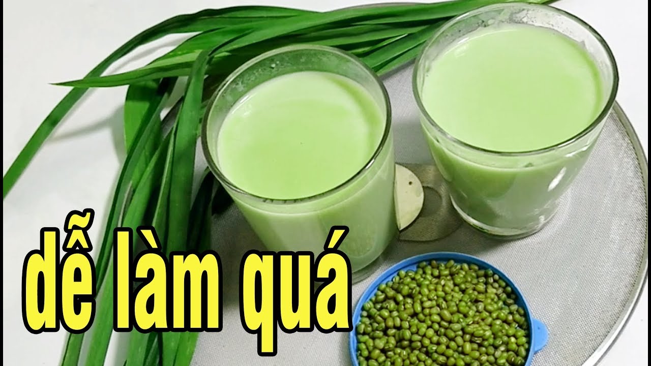 3 cách làm sữa đậu xanh thơm ngon tại nhà