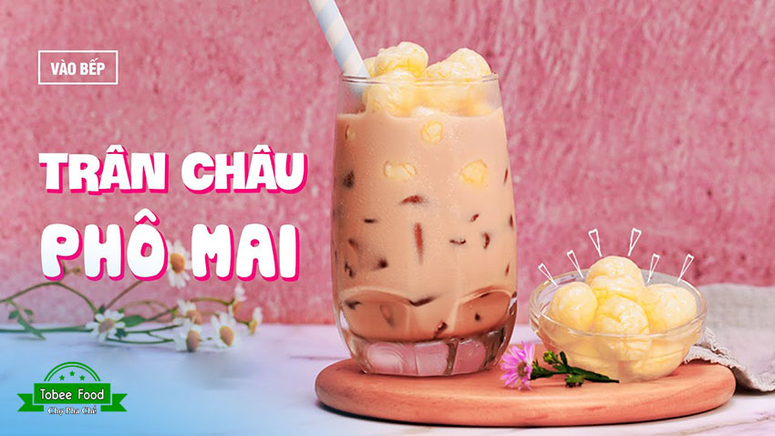 cách làm trà sữa phô mai tươi