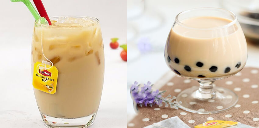 trà sữa lipton