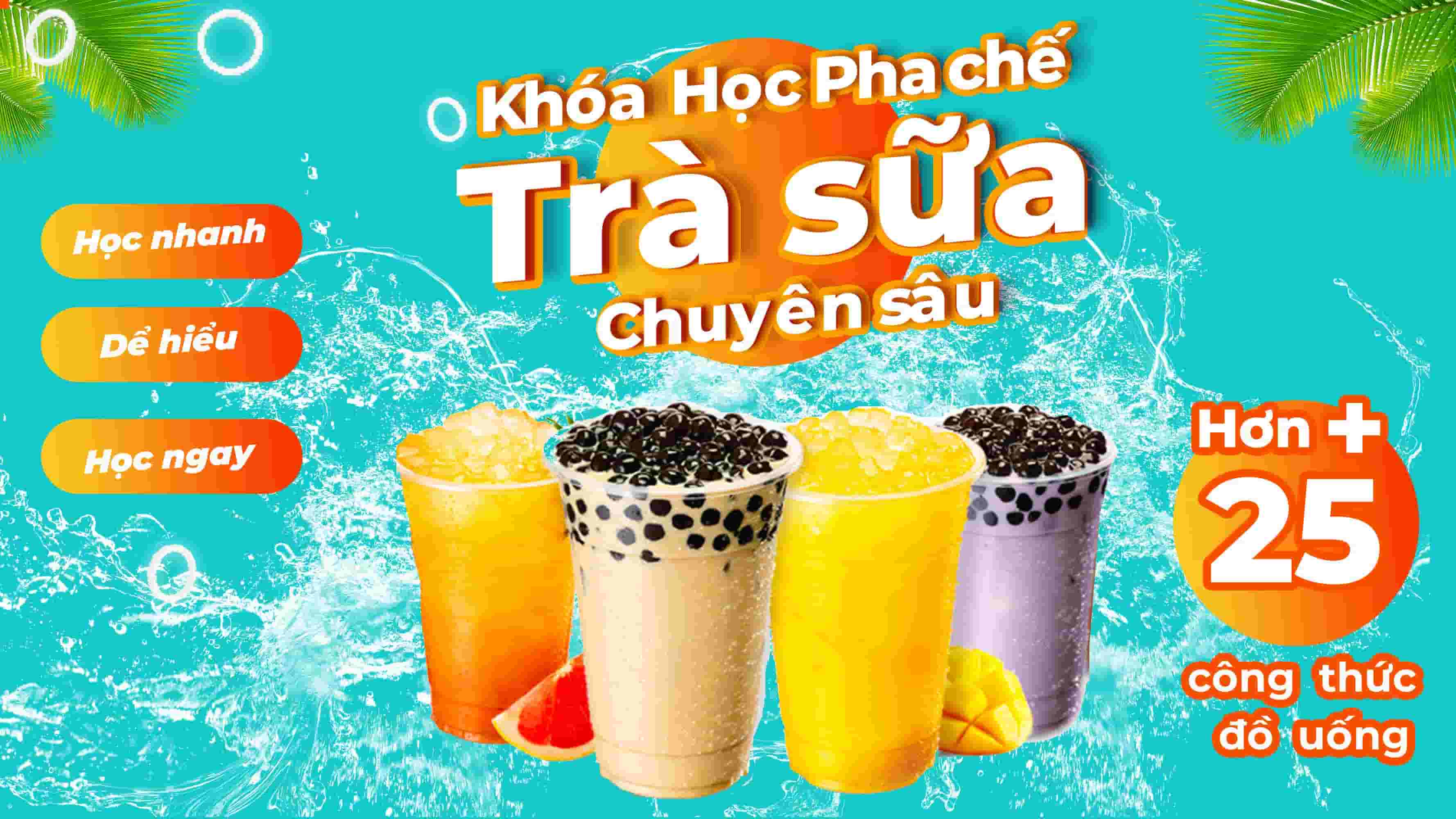 khóa học pha chế trà sữa chuyên sâu Tobee Food