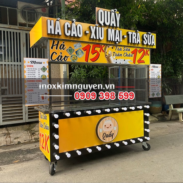 mẫu xe trà sữa đẹp