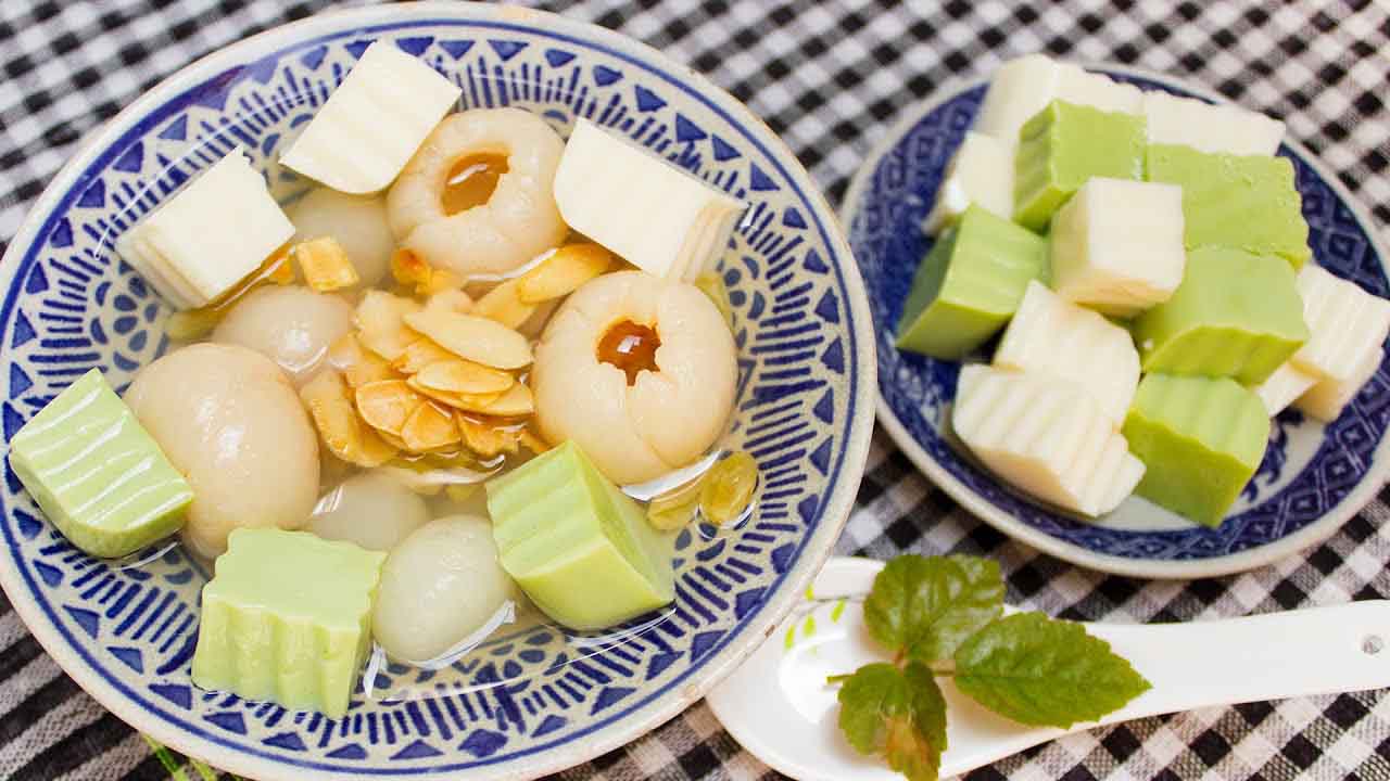 Cách làm chè khúc bạch bằng bột rau câu