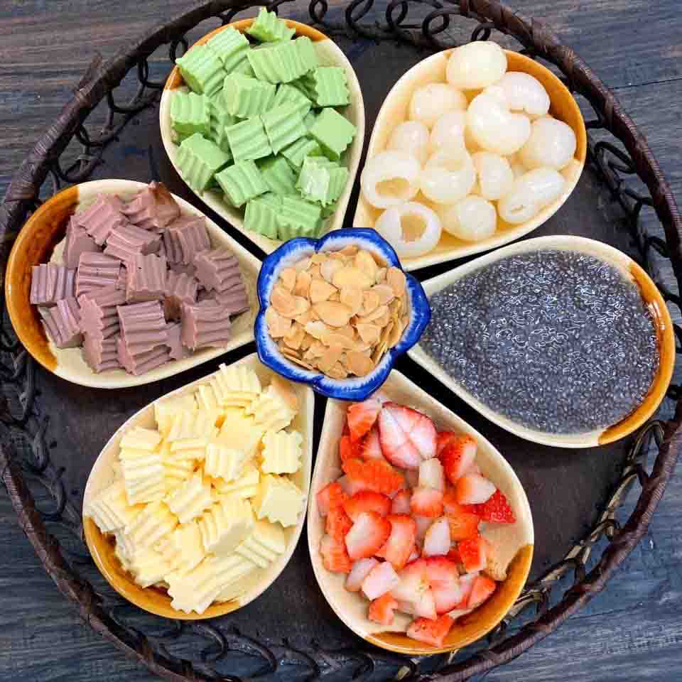 Cách làm chè khúc bạch dùng Gelatin