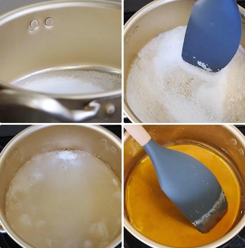 Cách làm kẹo Dalgona