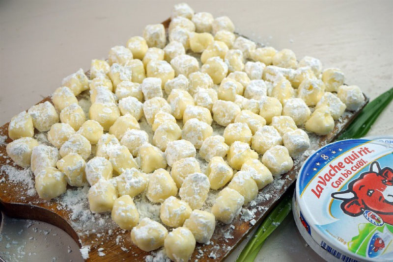 làm trân châu phô mai đơn giản