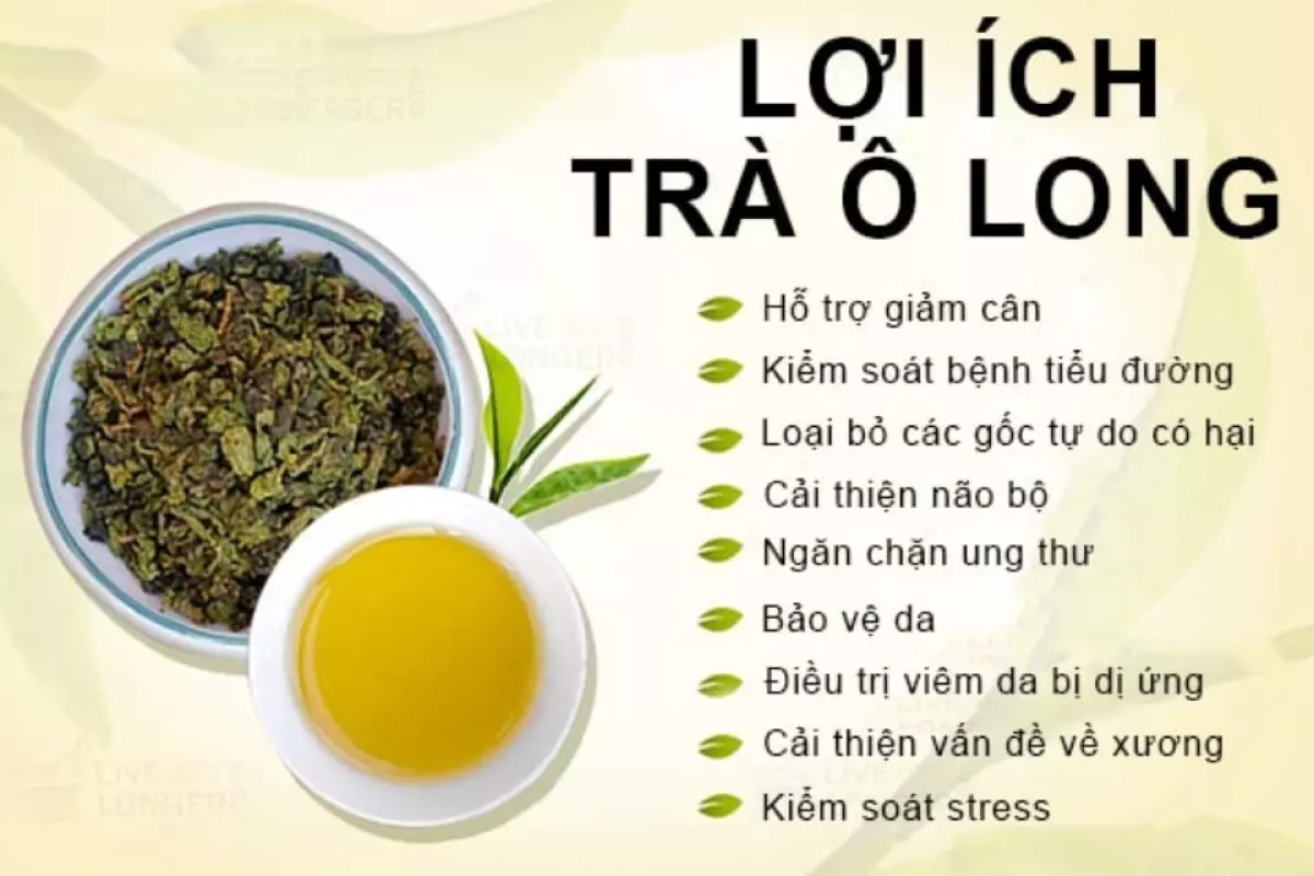 Lợi ích của trà Ô Long