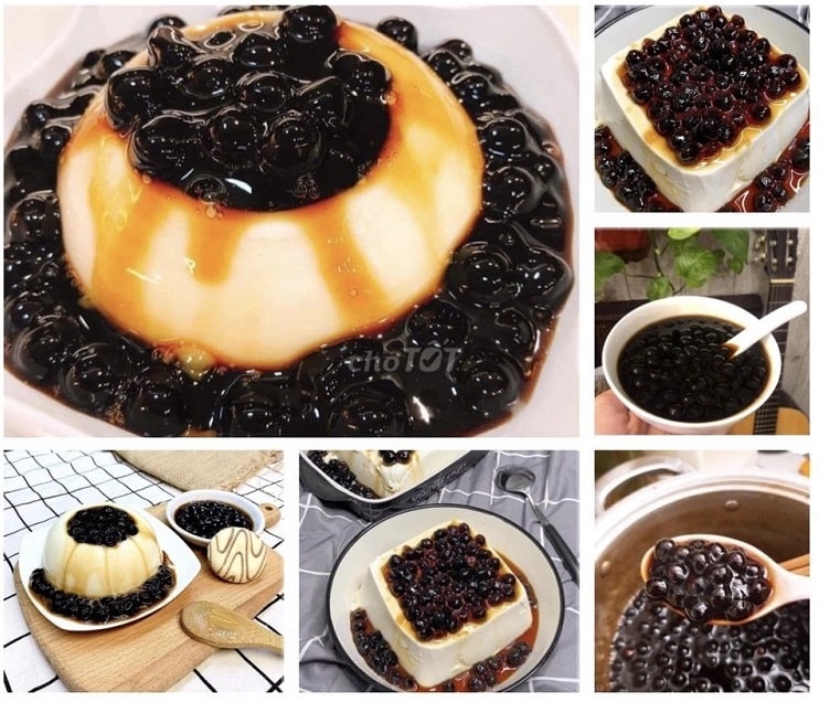 cách nấu trân châu