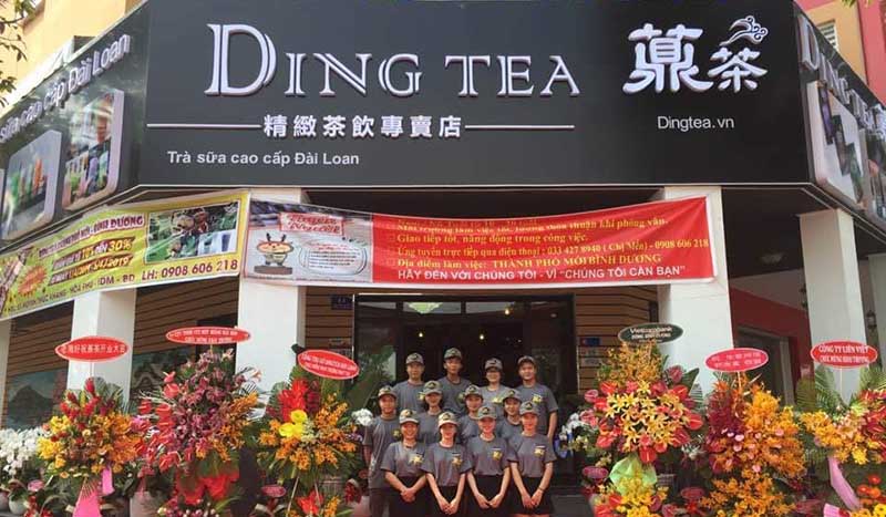 nhượng quyền trà sữa dink tea