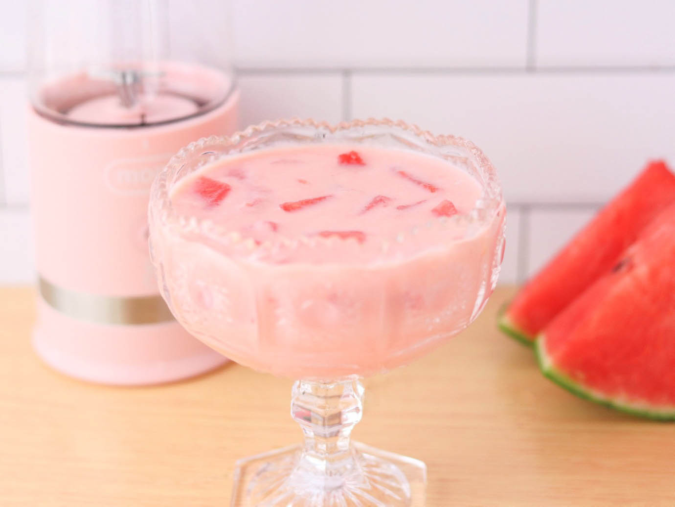 Sinh tố dưa hấu sữa